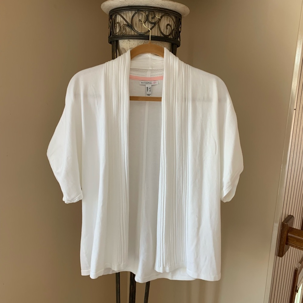 Isaac Mizrahi Shawl Collar Cardigan